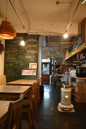   at Musubi Cafe in Kyoto