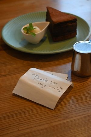   at Musubi Cafe in Kyoto