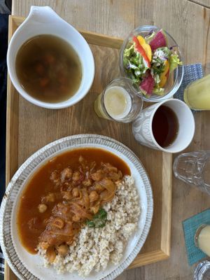   at Musubi Cafe in Kyoto