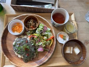   at Musubi Cafe in Kyoto