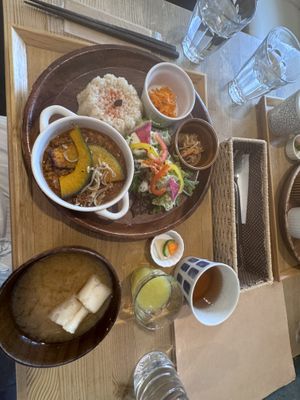   at Musubi Cafe in Kyoto