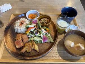   at Musubi Cafe in Kyoto