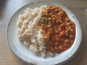Chickpea Curry at Musubi Cafe in Kyoto