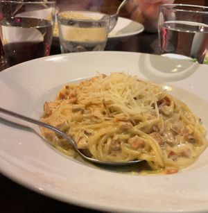 The vegan carbonara 😍  at Feca in Stockholm