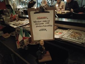 "wait to be seated" at Feca in Stockholm