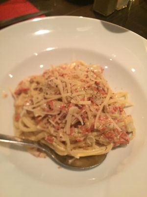 Pasta Carbonara ❤️ at Feca in Stockholm