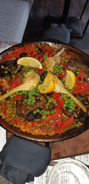 Paella vegana at Ambiente Tapas - Fossgate in York