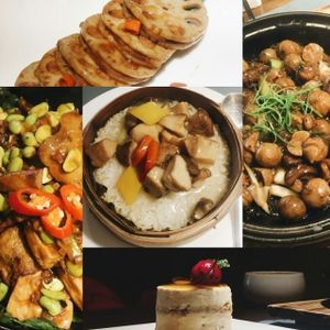 amazing food at WUJIE 大蔬无界 in Hangzhou