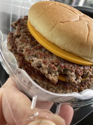 Double Impossible Burger at Elevation Burger in Rye Brook