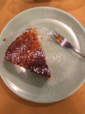 Carrot Cake at MiaGola Caffe - Giovanni Amendola in Turin