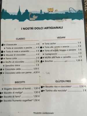 Dolci vegani at MiaGola Caffe - Giovanni Amendola in Turin
