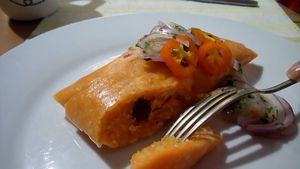 pastry at NinaWarmi in Lima