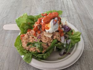 Tofu taco at Hapi in Napier