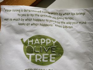 Happy Olive Tree - positive happy vibes everywhere.  at Happy Olive Tree in Sunbury