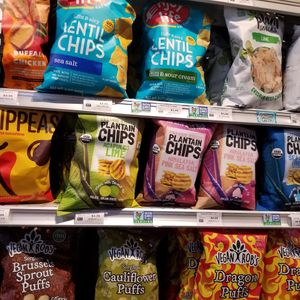 Lots of vegan snacks at Ramona Family Naturals in Ramona