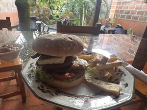 Bomb food textures and flavors  at Tulsi Plant Based in Envigado