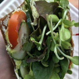 Veggie Wrap at Old Earth Pure Organic Food in St Petersburg