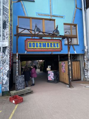 Entrance  at The Green Market Berlin in Berlin