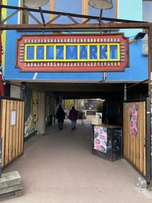 Entrance  at The Green Market Berlin in Berlin