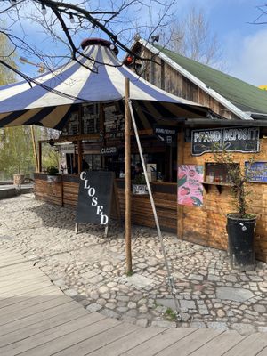 Bar (it opened shortly after I took this photo)  at The Green Market Berlin in Berlin