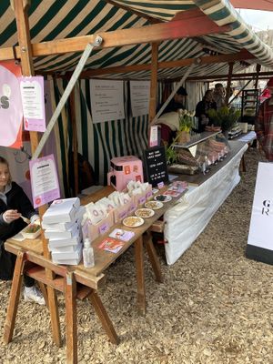 Lovebites NYC style half baked cookies  at The Green Market Berlin in Berlin