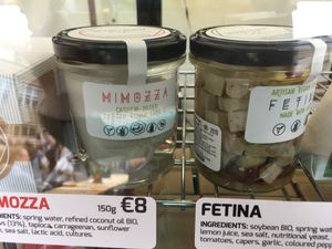 vegan cheese at The Green Market Berlin in Berlin