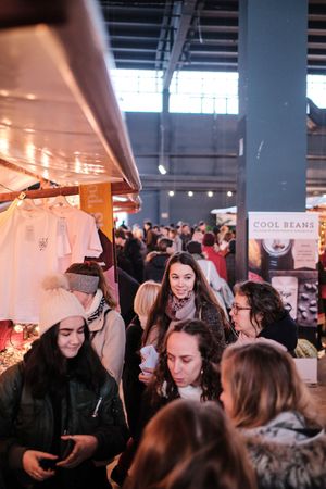 indoor + outdoor at The Green Market Berlin in Berlin