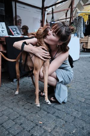 dogs are welcome at The Green Market Berlin in Berlin