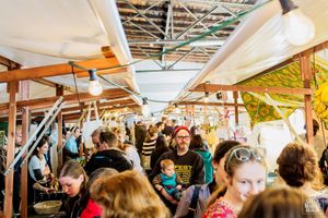 Markstände Indoor at The Green Market Berlin in Berlin