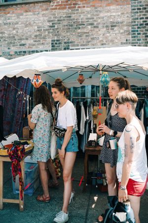 Vintage Corner at The Green Market Berlin in Berlin