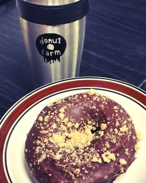 Chocolate Donut at Donut Farm in Los Angeles