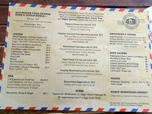 All day menu at Postmasters in Arrowtown