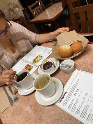 To start tea, coffee, bread  at La Zanahoria - Centro in Puebla