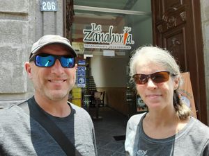 Front of restaurant. at La Zanahoria - Centro in Puebla