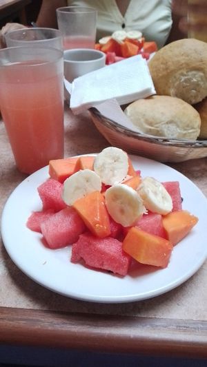 Ensalada de frutas at La Zanahoria - Centro in Puebla