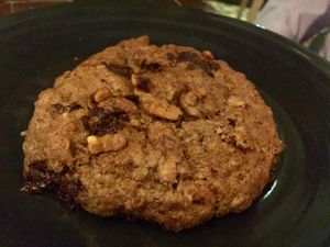 Chocolate chip walnut cookie  at Gratitude in Newport Beach
