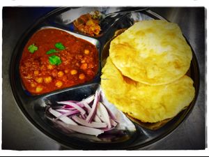 Cholay Batooray  at Singhan Da Dhaba in Woolgoolga