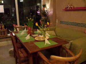 Our restaurant is located near by the famous Flora and the river Rhein and other parcs. Parking places are directly available on the street infront of the restaurant. Enjoy our beautiful place and healthy food and drinks! at Wicklow's in Cologne