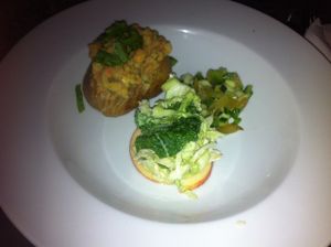 Small main course at Urten in Copenhagen