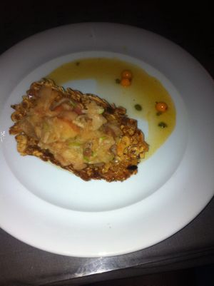 Excellent dessert at Urten in Copenhagen