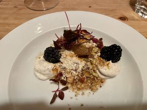 Dessert  at Urten in Copenhagen
