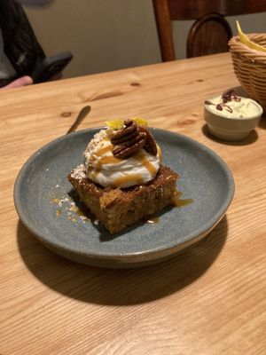 Carrot cake  at Urten in Copenhagen