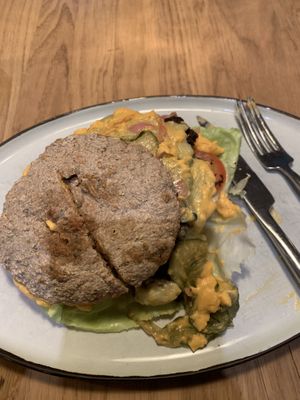 Worst burger ever  at Urten in Copenhagen