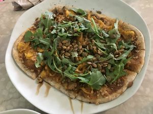 Flatbread at Dandelion Community Cafe in Orlando