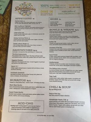 $ at Dandelion Community Cafe in Orlando