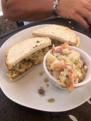 Elvis sandwich  at Dandelion Community Cafe in Orlando
