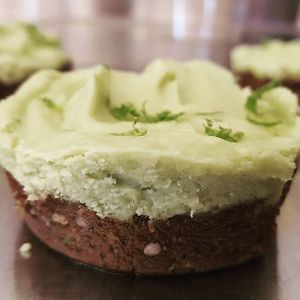 Vegan keylime cheesecake bites! at Urban Beets Cafe & Juicery in Milwaukee