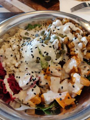 Buddha bowl at Urban Beets Cafe & Juicery in Milwaukee