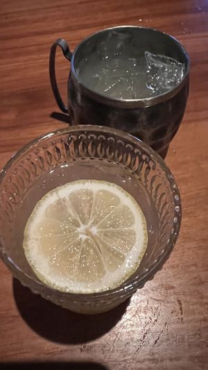 Cocktails, a Mule & an Old Fashioned  at Indochine Asian Dining Lounge in Tacoma