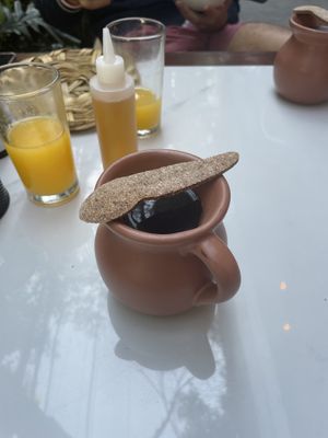 Cafe  at La Pitahaya Vegana in Mexico City